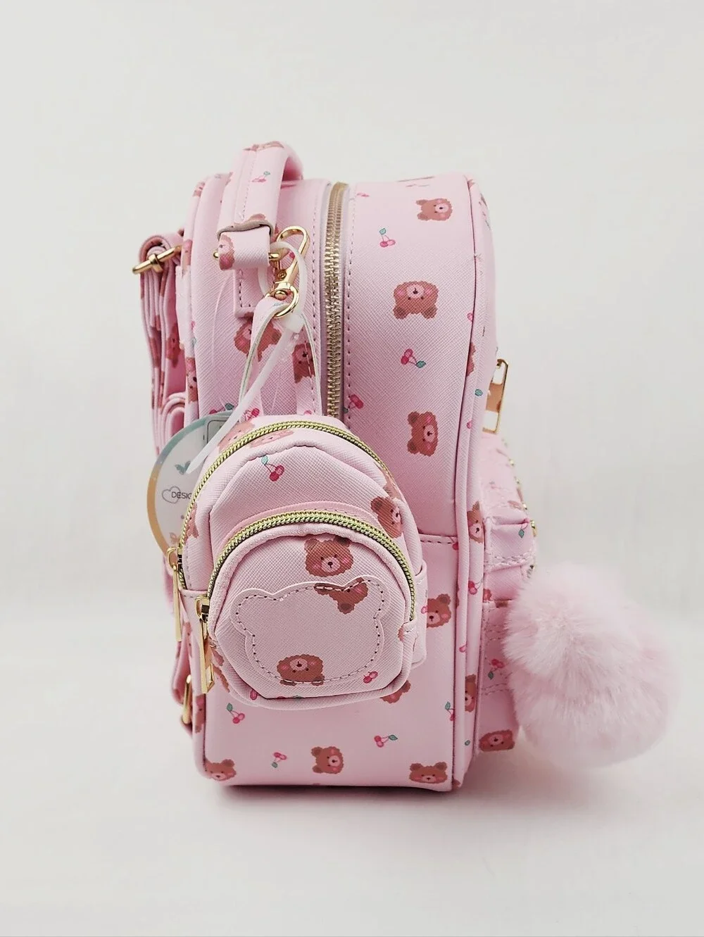 Under One Sky 2 In 1 Mini Backpack With Mini Keychain Bag
